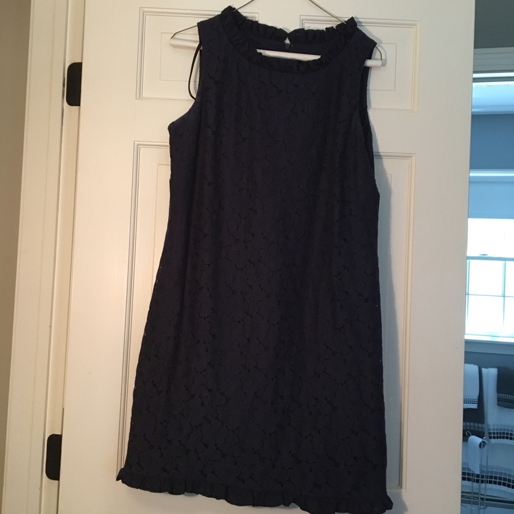 Navy blue lace summer 👗 dress!